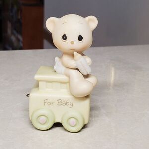 Precious Moments Birthday Train "May You birthday be warm."